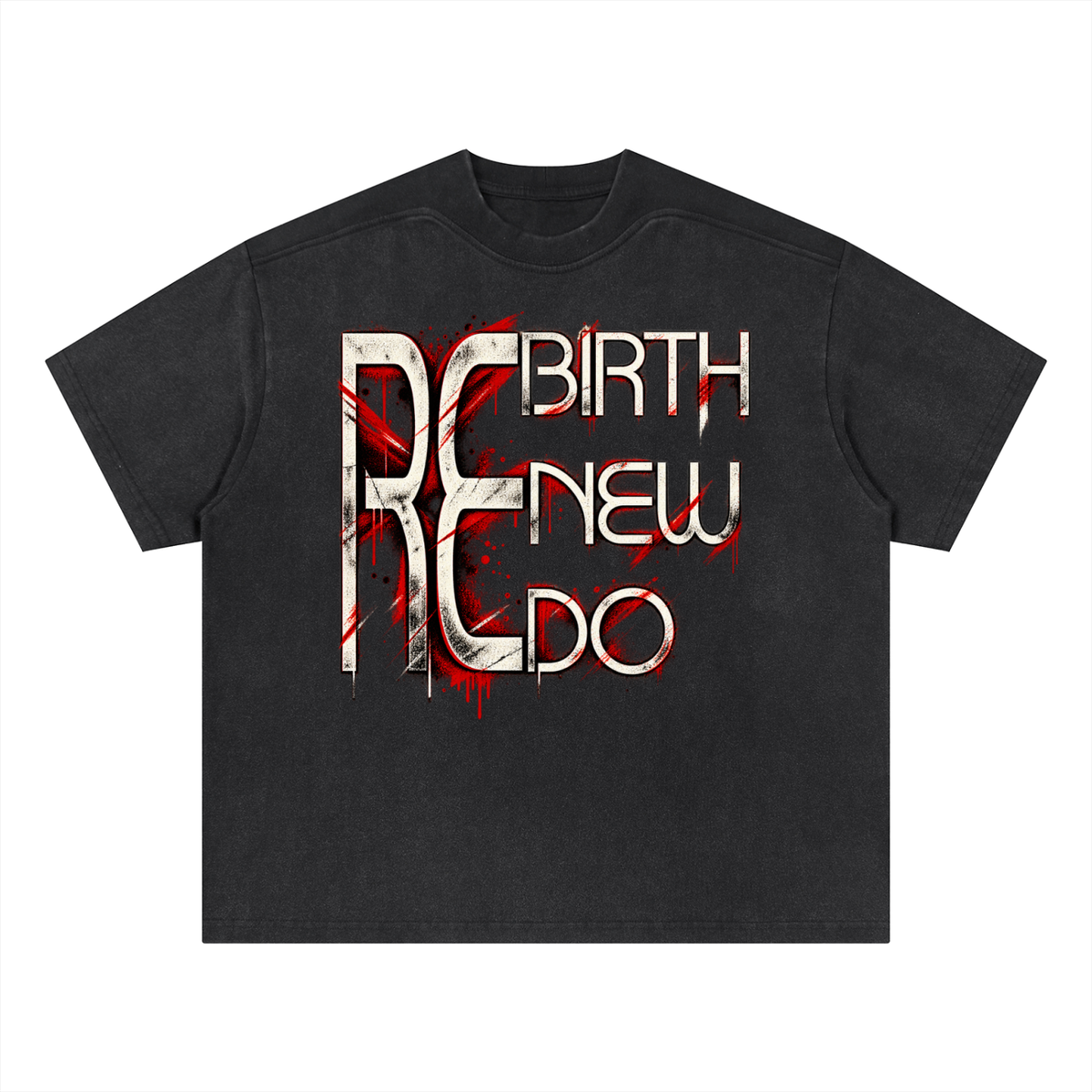 Unisex Vintage Wash Boxy T-Shirt