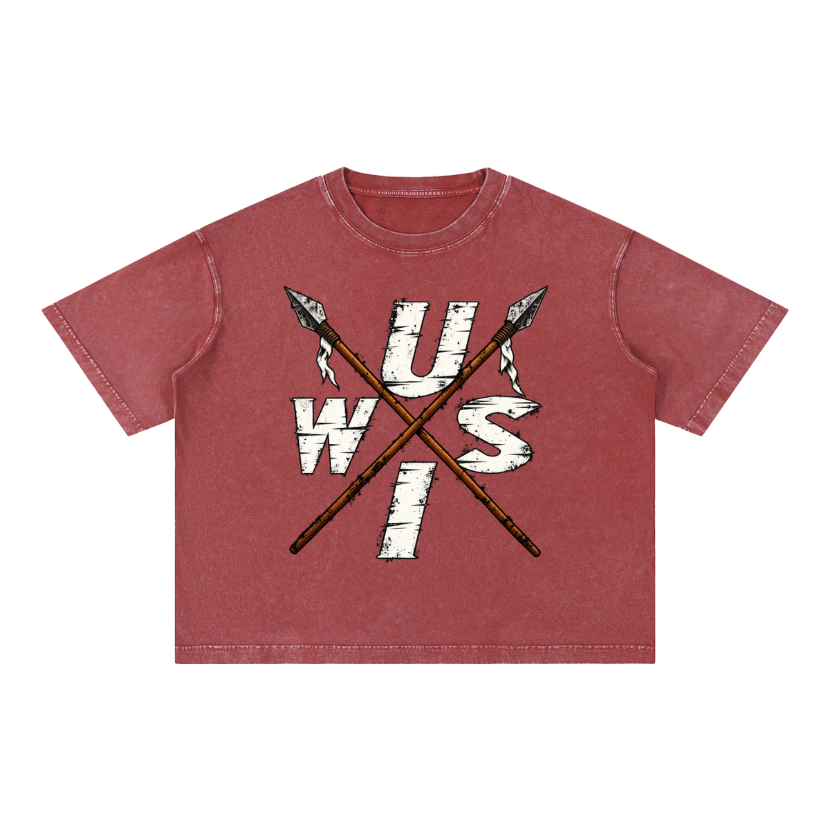 Mineral Wash Boxy Cotton T-Shirt