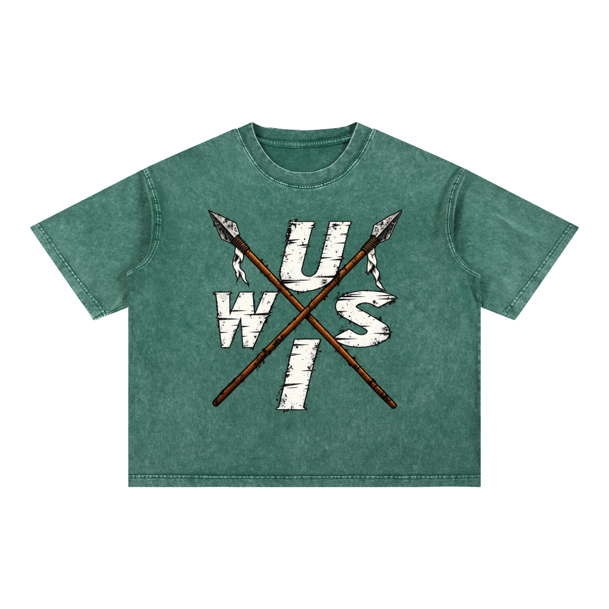 Mineral Wash Boxy Cotton T-Shirt