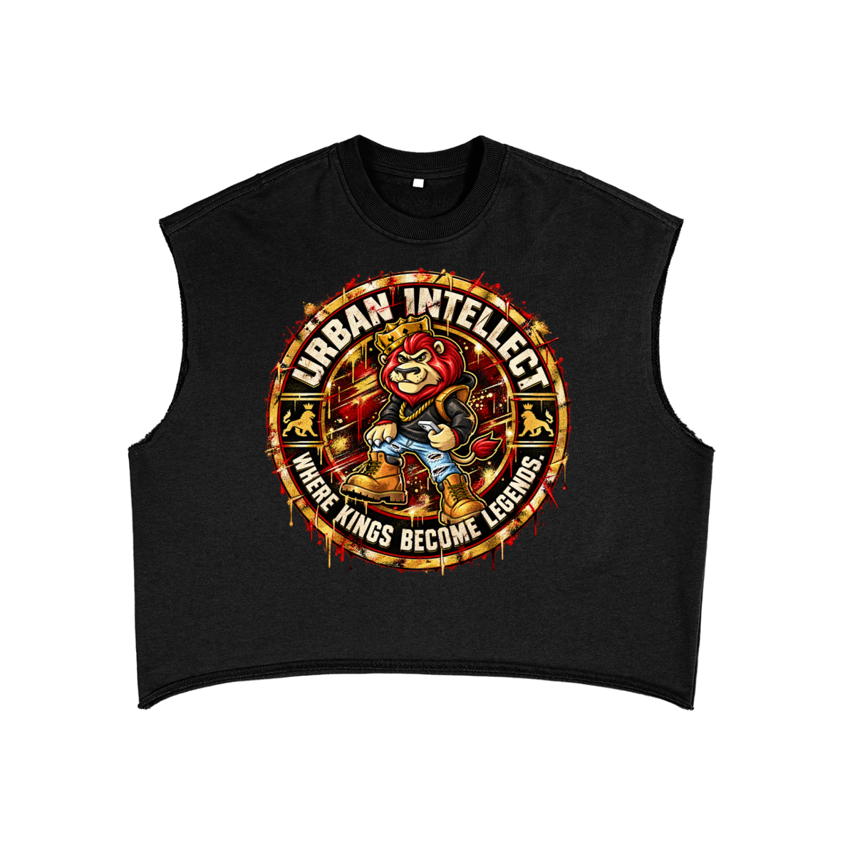 French Terry Boxy Tank Top