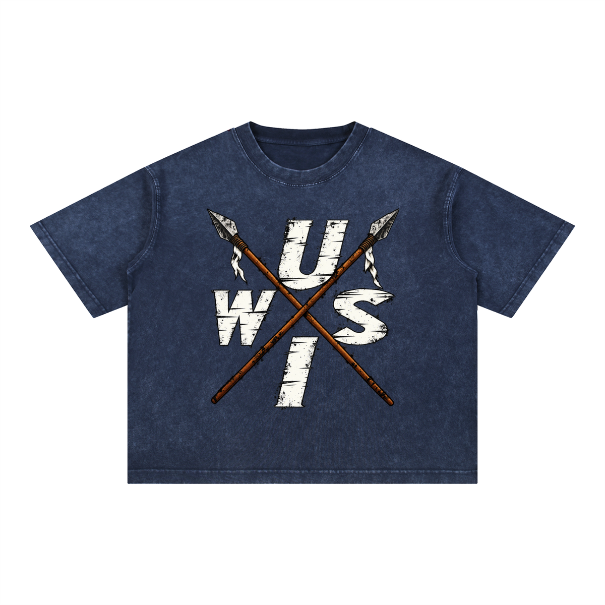 Mineral Wash Boxy Cotton T-Shirt