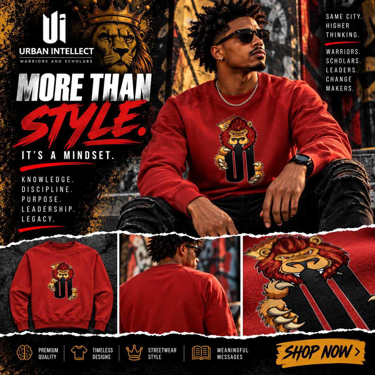 UI Fierce Sweatshirt