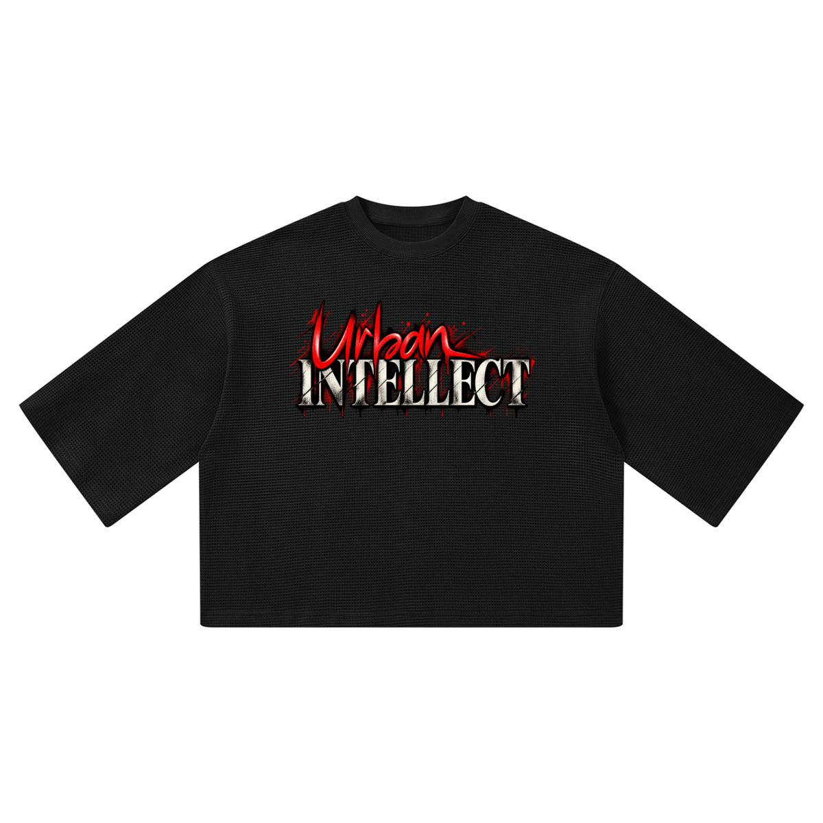 Unisex Waffle Boxy T-Shirt